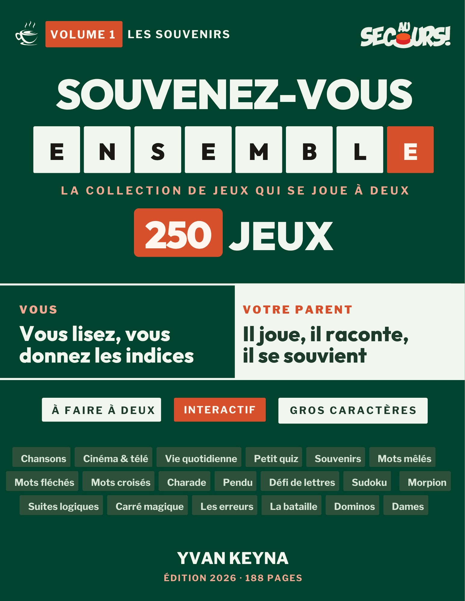Couverture du livre « Souvenez-vous ensemble »